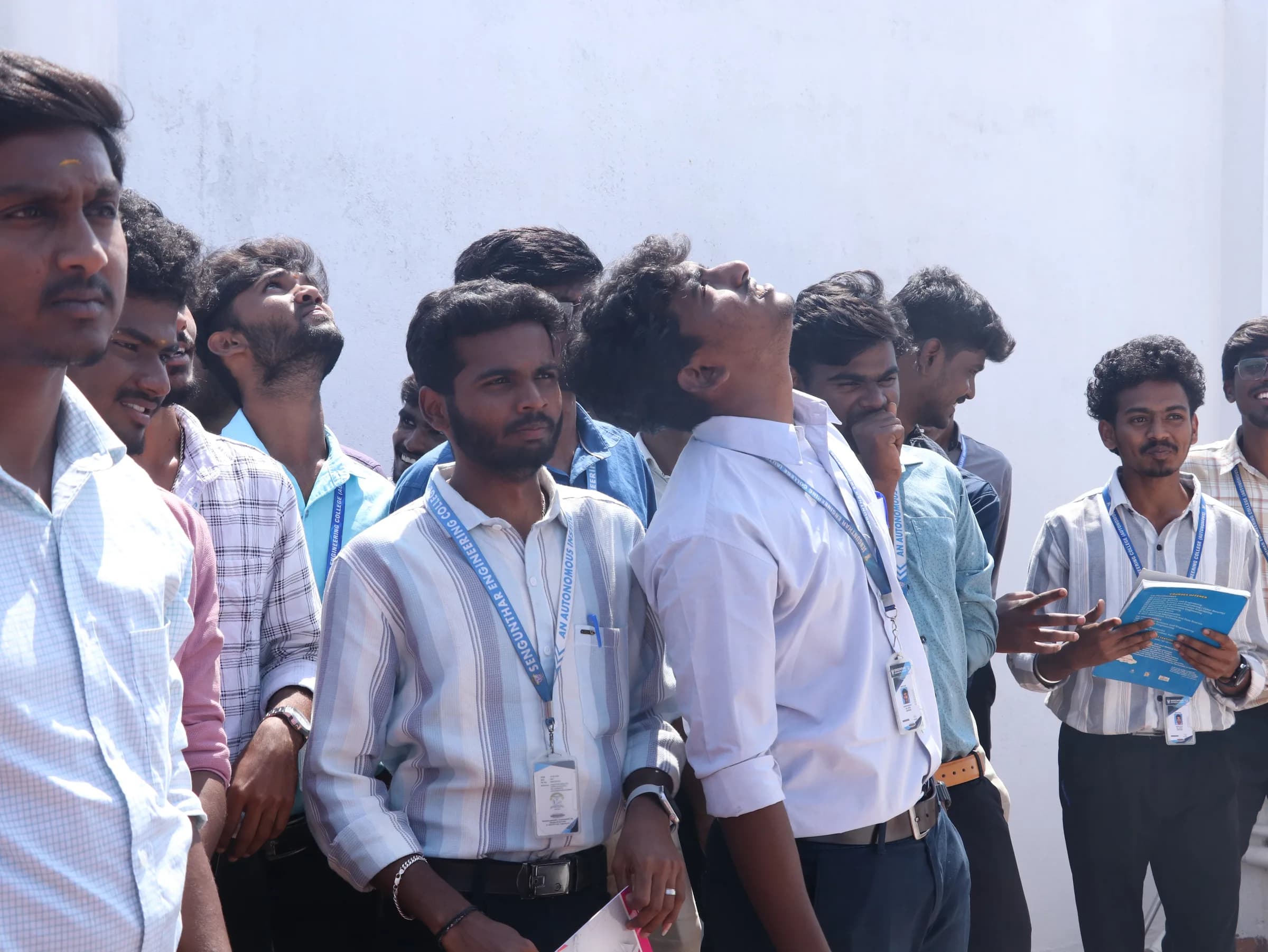 Students from Sengunthar Engineering College Erode have visited AirMedia Broadcast
