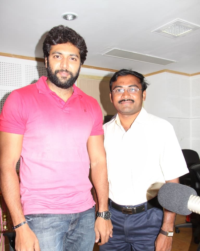 Actor Jayam Ravi and FM Vijayakumar-AirMedia