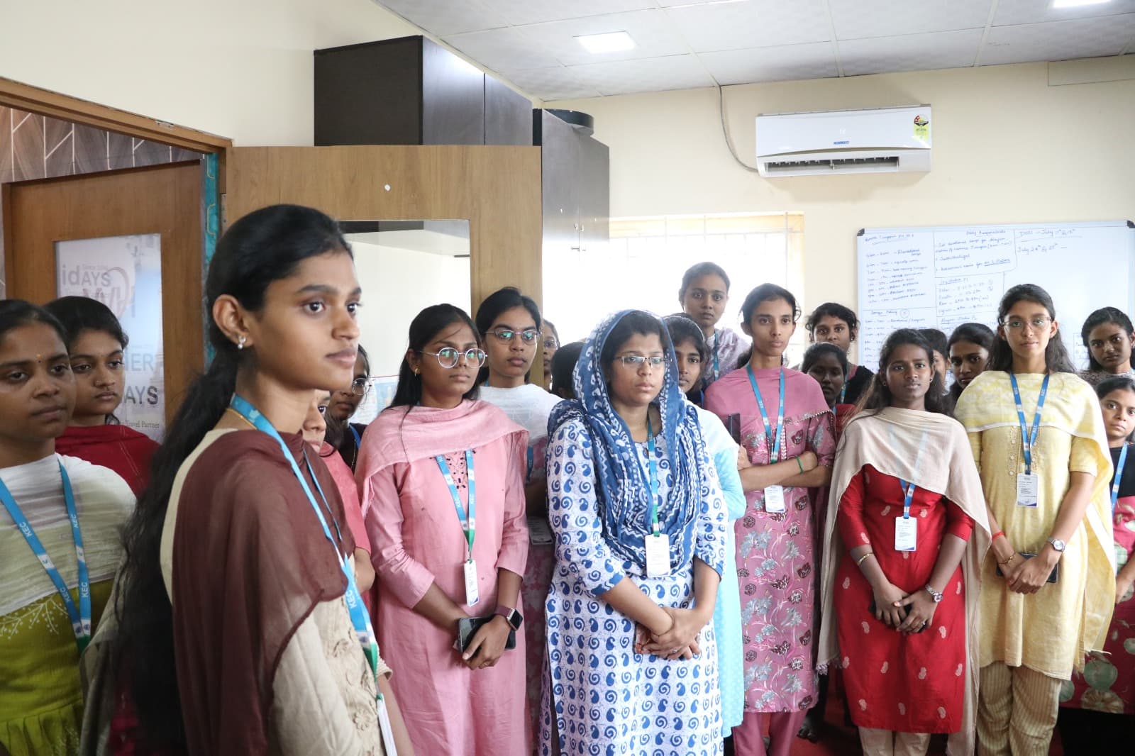 Kongu Engineering college ECE students Field visit done to AirMedia Office