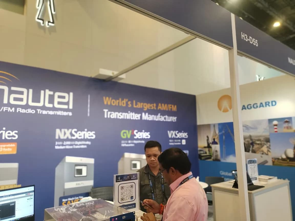 AirMedia Broadcast, CABSAT 2026 Dubai, FM transmitter dealer India, FM antenna supplier India, broadcasting equipment distributor, FM frequency analyser, broadcast technology, Dubai broadcasting exhibition, India broadcast solutions