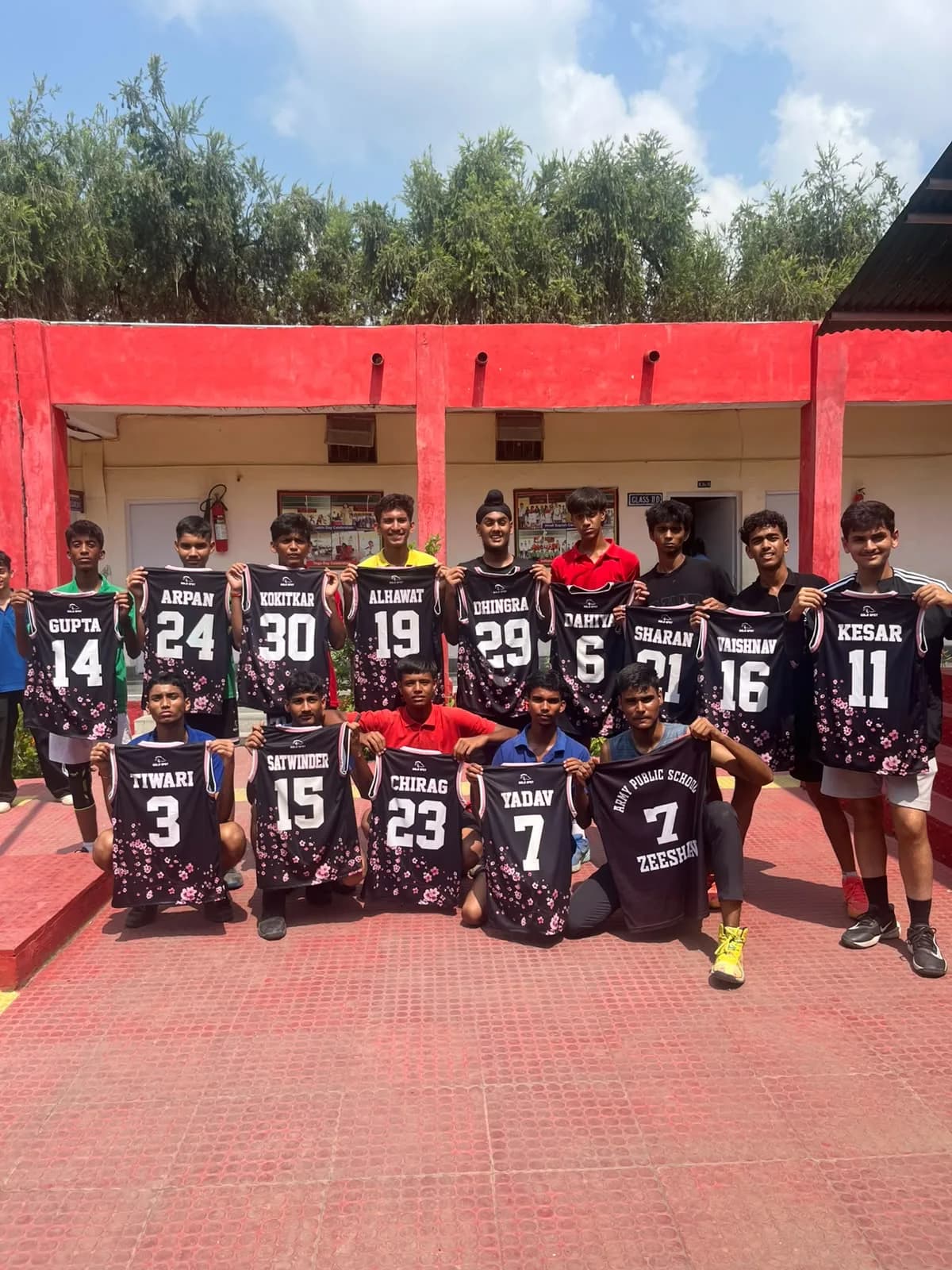 Every pass, every shot, every effort—together, they created a winning moment-Excellence on the Court: APS Udhampur Basketball Teams Make Their Mark!