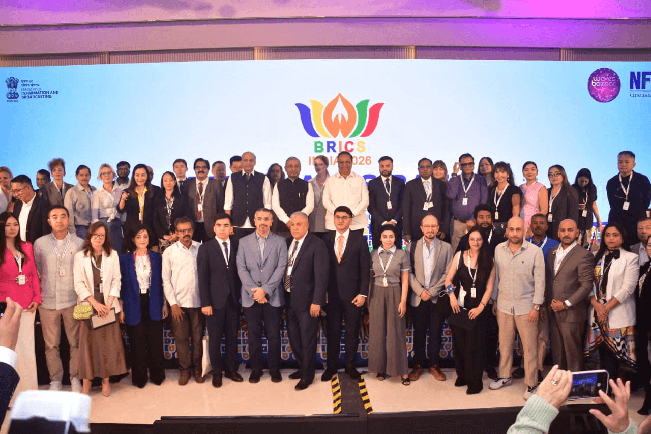 BRICS WAVES Bazaar, a premier international marketplace for the creative economy brings together over 500 delegates from BRICS member and partner countries in Mumbai