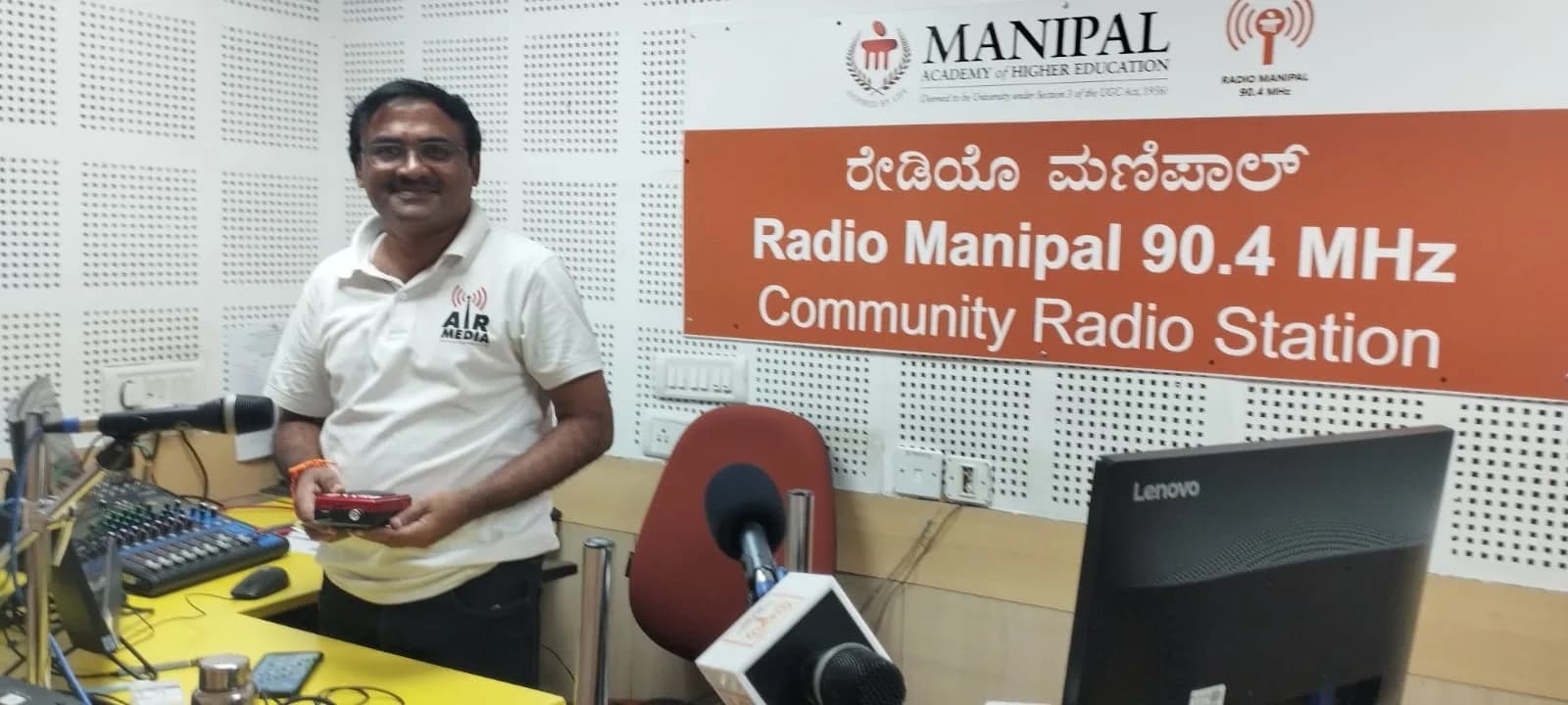 AIRMEDIA BROADCAST – BROADCAST & TECHNICAL ​​MAINTENANCE FOR RADIO MANIPAL 90.4 MHz​ - Udupi-Manipal
