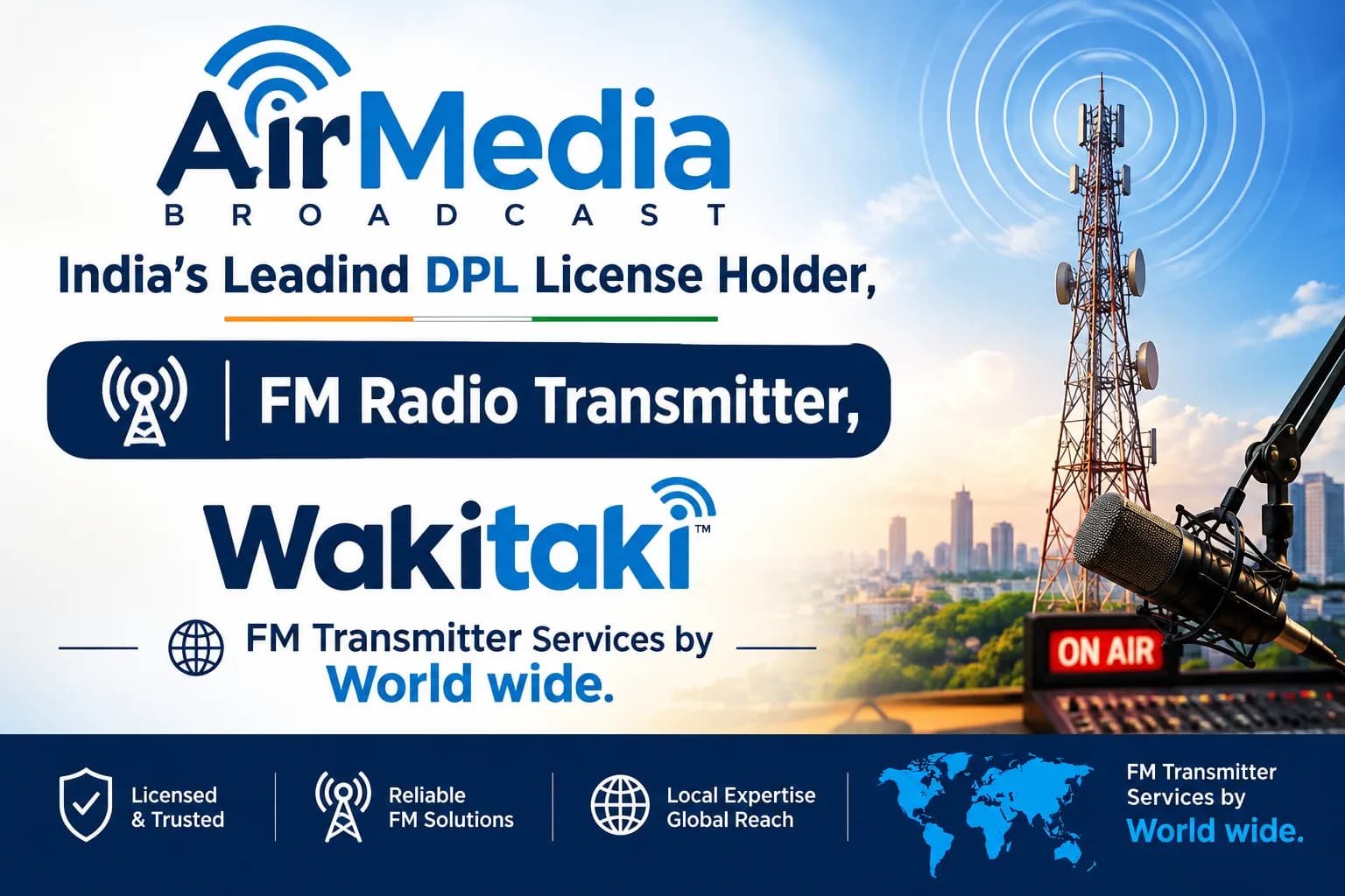 AirMedia Broadcast Private FM Radio Stations across India